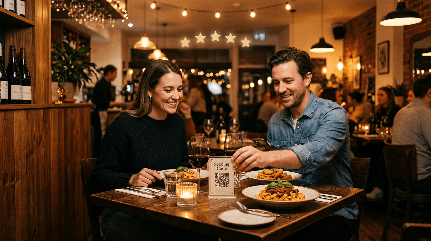 Scan-and-Sip Review Generation