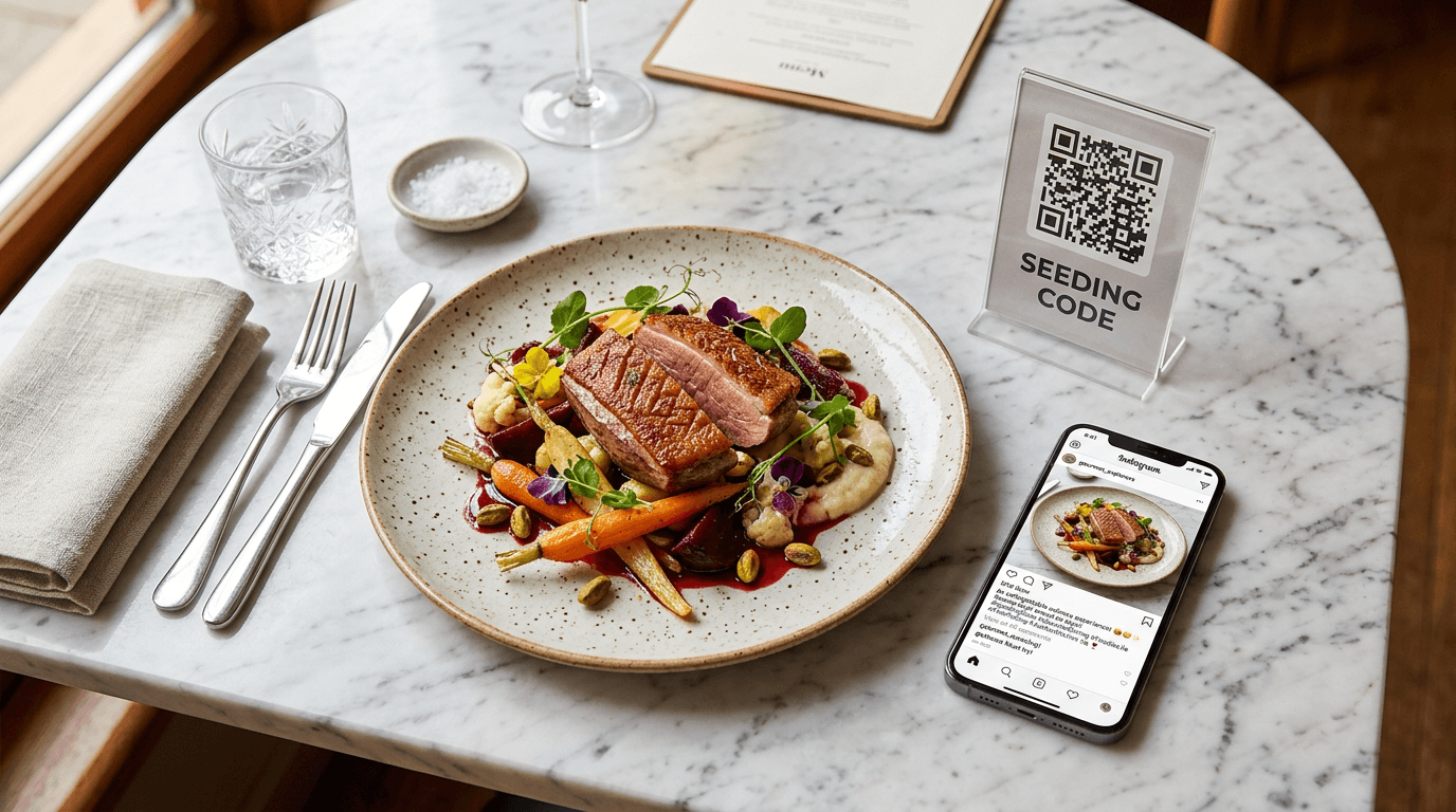 Latte Art & Display Case Social Posts